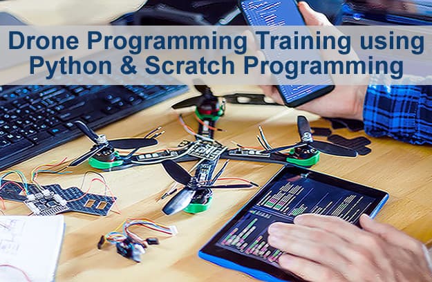 Drone Programming Training using Python & Scratch Programming