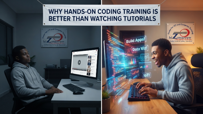 Why Hands-On Coding Training Is Better Than Watching Tutorials