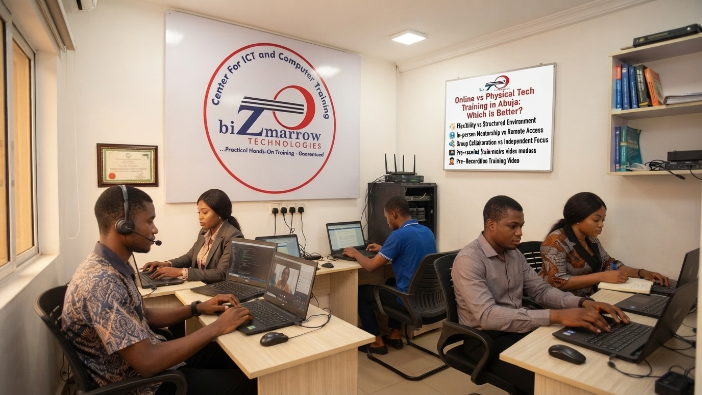 Online vs Physical Tech Training in Abuja: Which is Better?